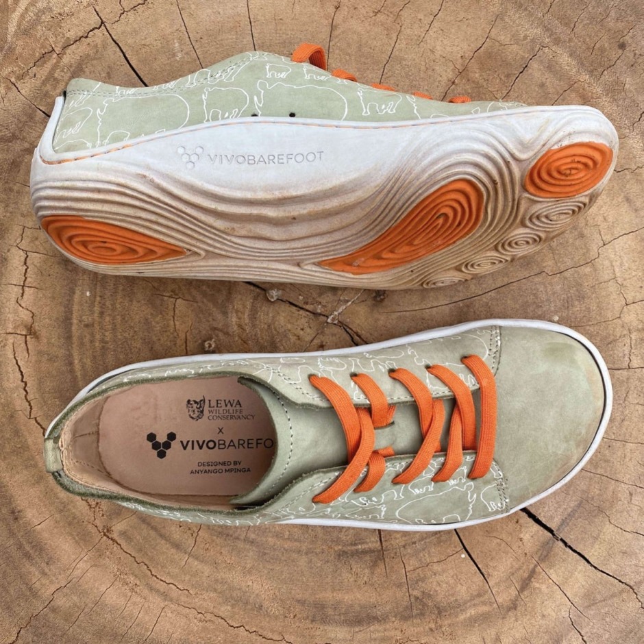 Addis Lewa Juniors Sage Vivobarefoot