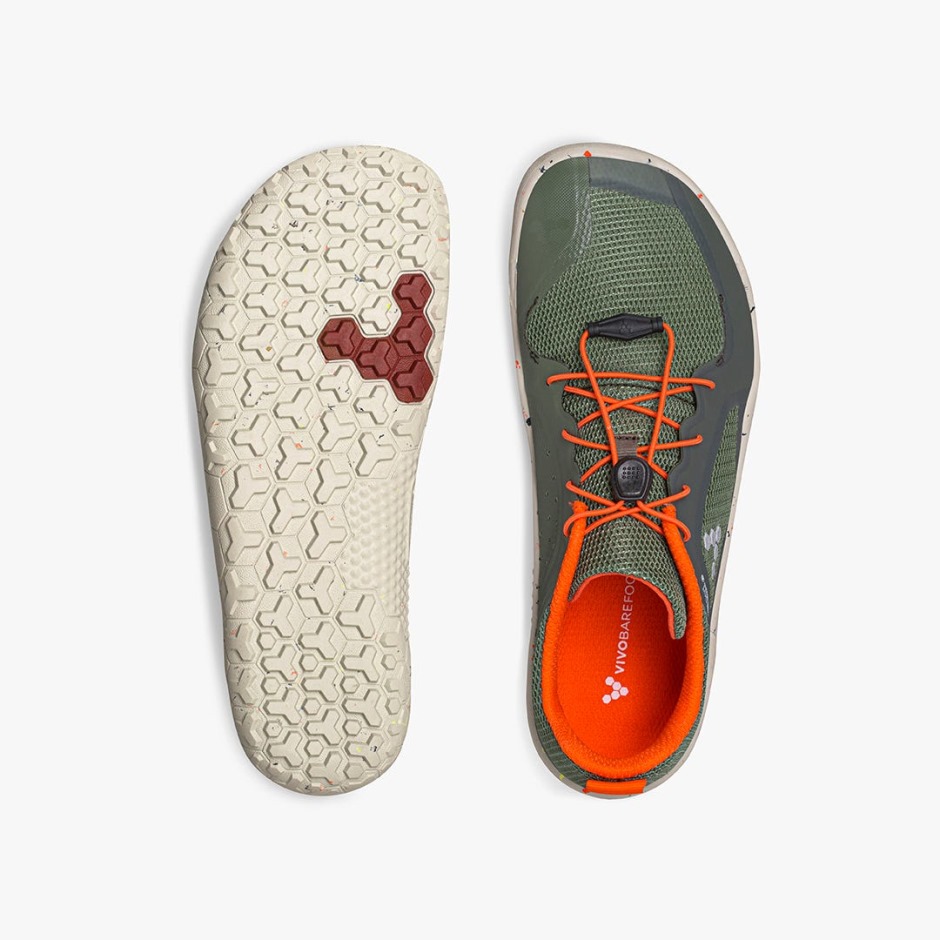 Primus Trail II Fg Juniors Botanical Green Vivobarefoot