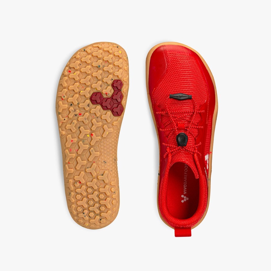 Primus Trail II Fg Juniors Vivobarefoot Fiery Coral