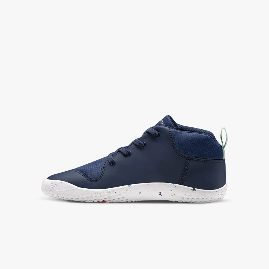 Vivobarefoot Midnight Primus Bootie II All Weather Juniors