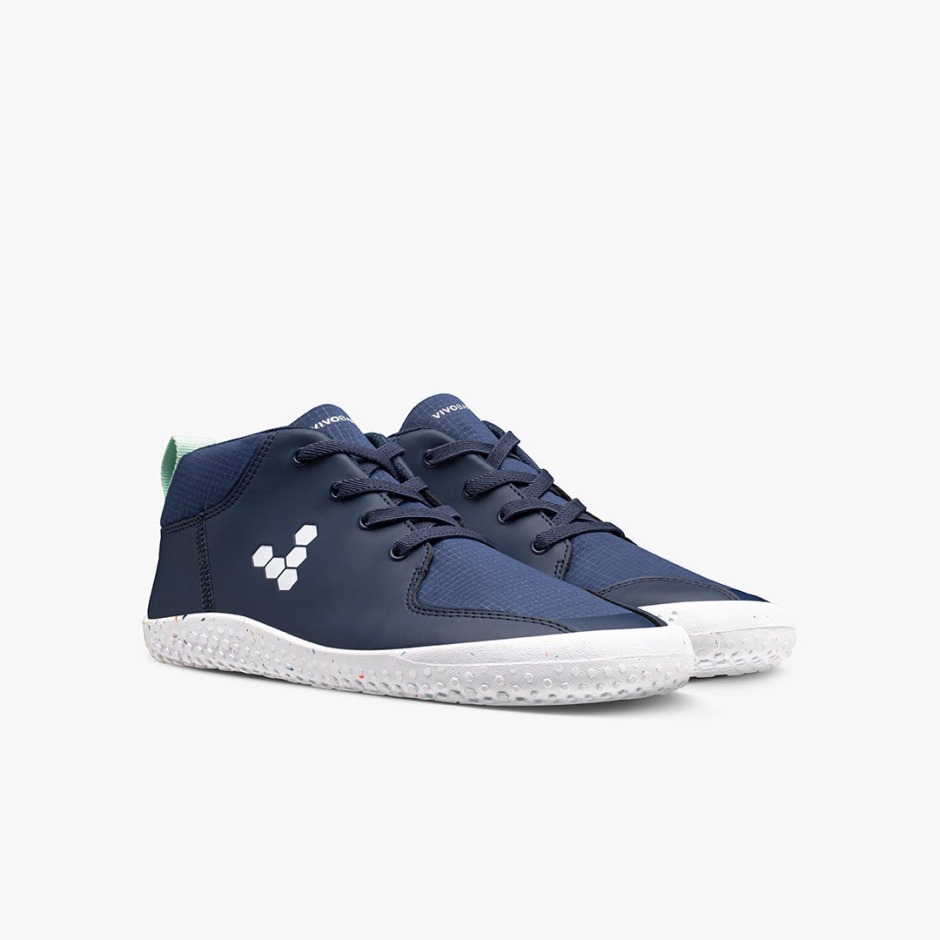Vivobarefoot Midnight Primus Bootie II All Weather Juniors