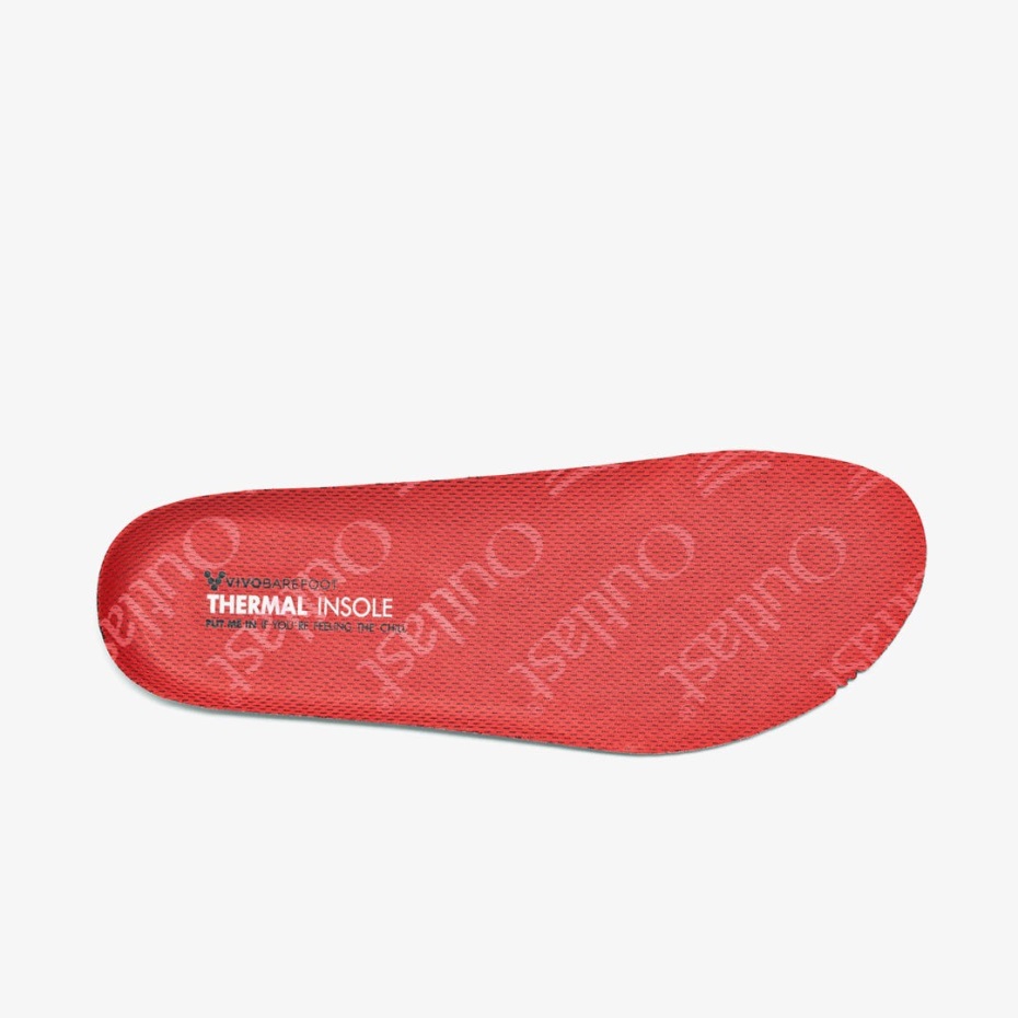 Thermal Insole Frauen Rot